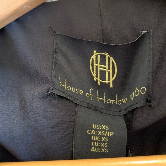 House of Harlow 1960 Tweed Fringe “Chanel Vibes’ Cropped Blazer Jacket - Picture 7 of 7